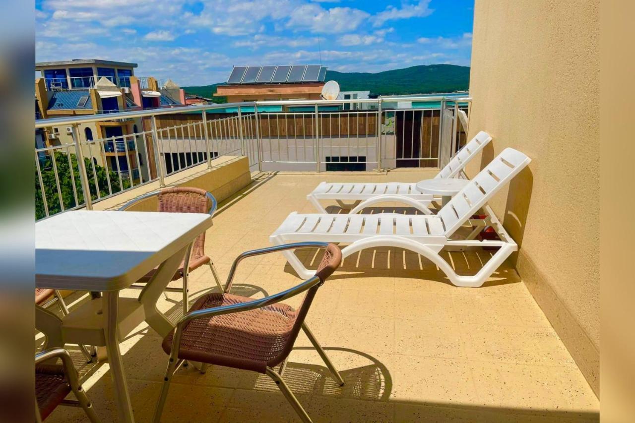 Sunset View Przy Samym Morzu Plazy Apartment Primorsko Exterior photo
